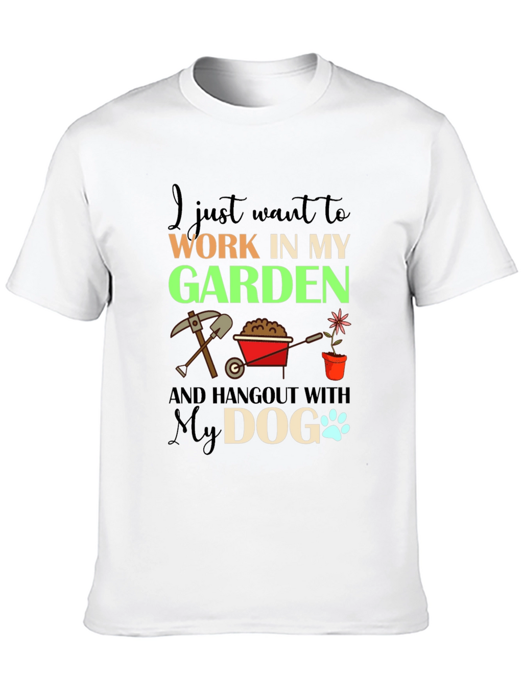 Gardening & Dog Lover T-Shirt