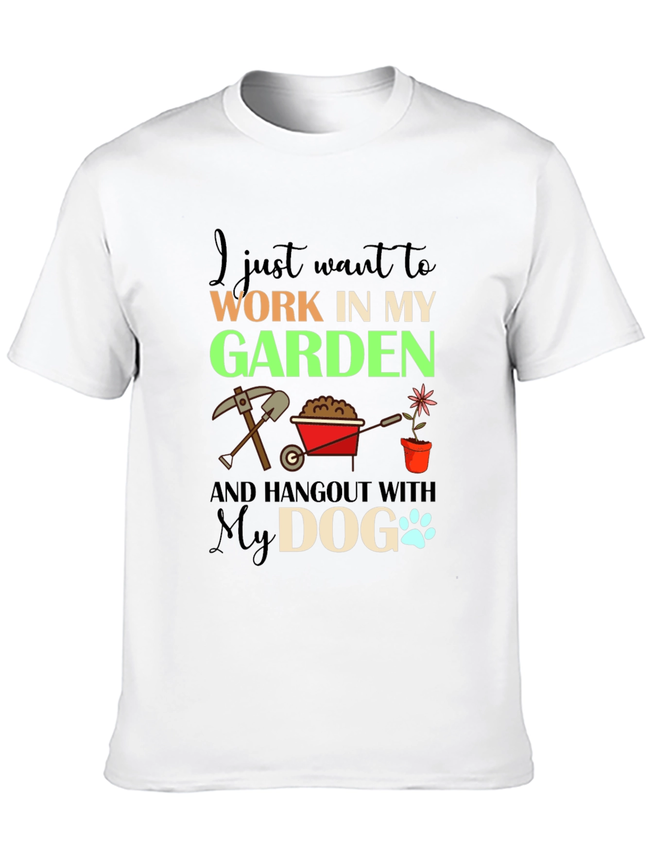 Gardening & Dog Lover T-Shirt