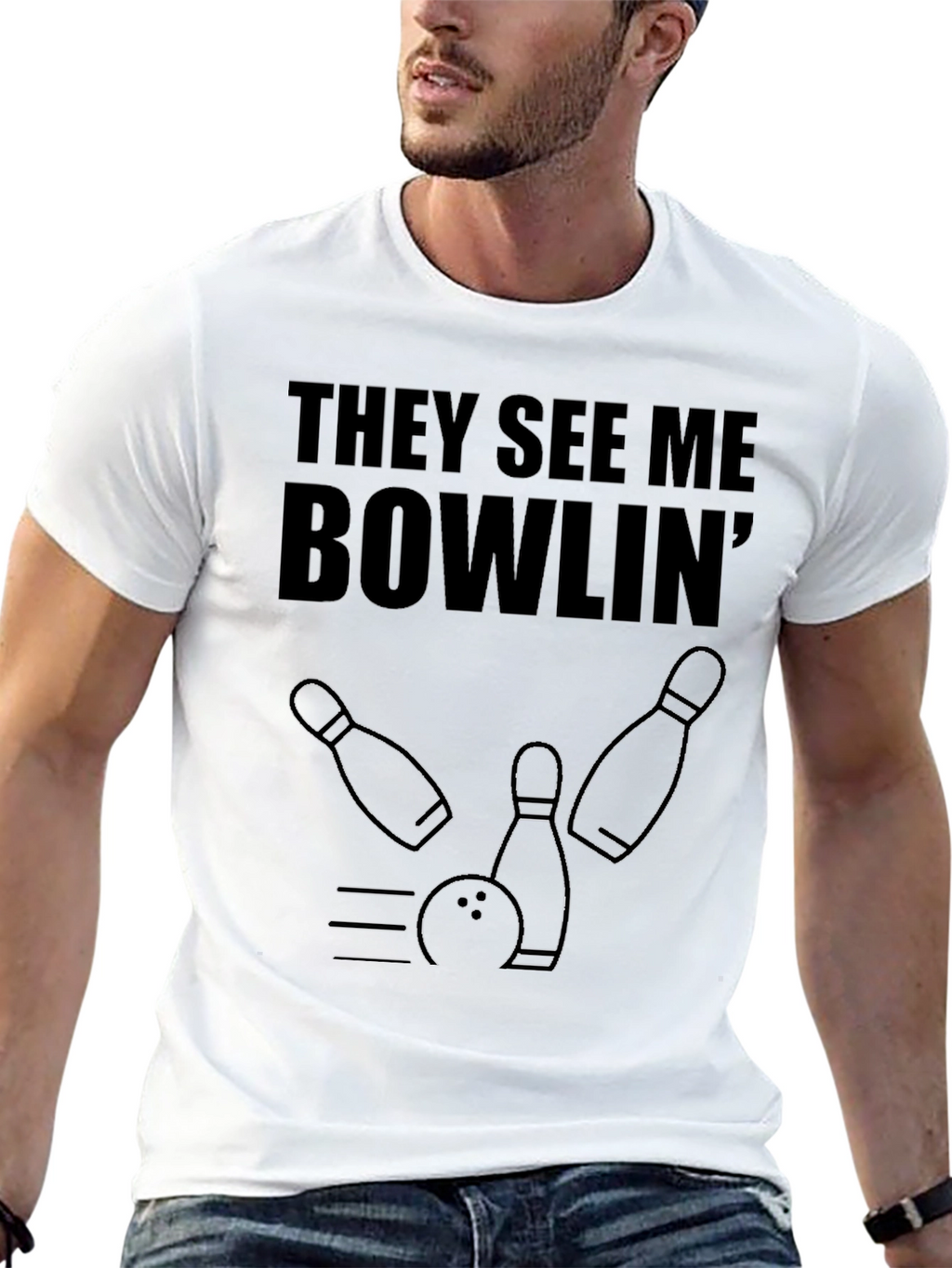 They See Me Bowlin Graphic Tee