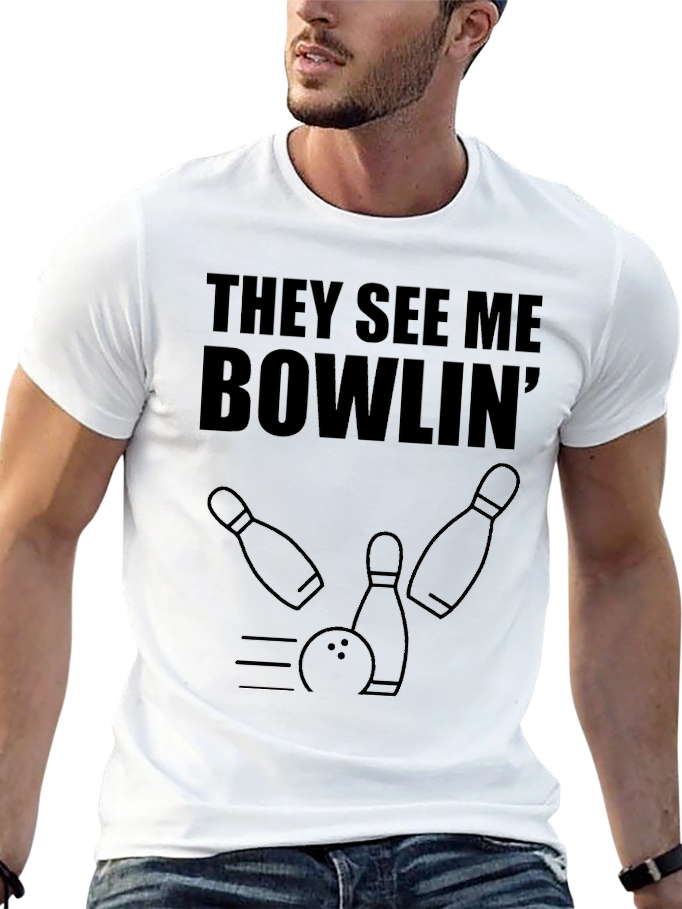 They See Me Bowlin Graphic Tee