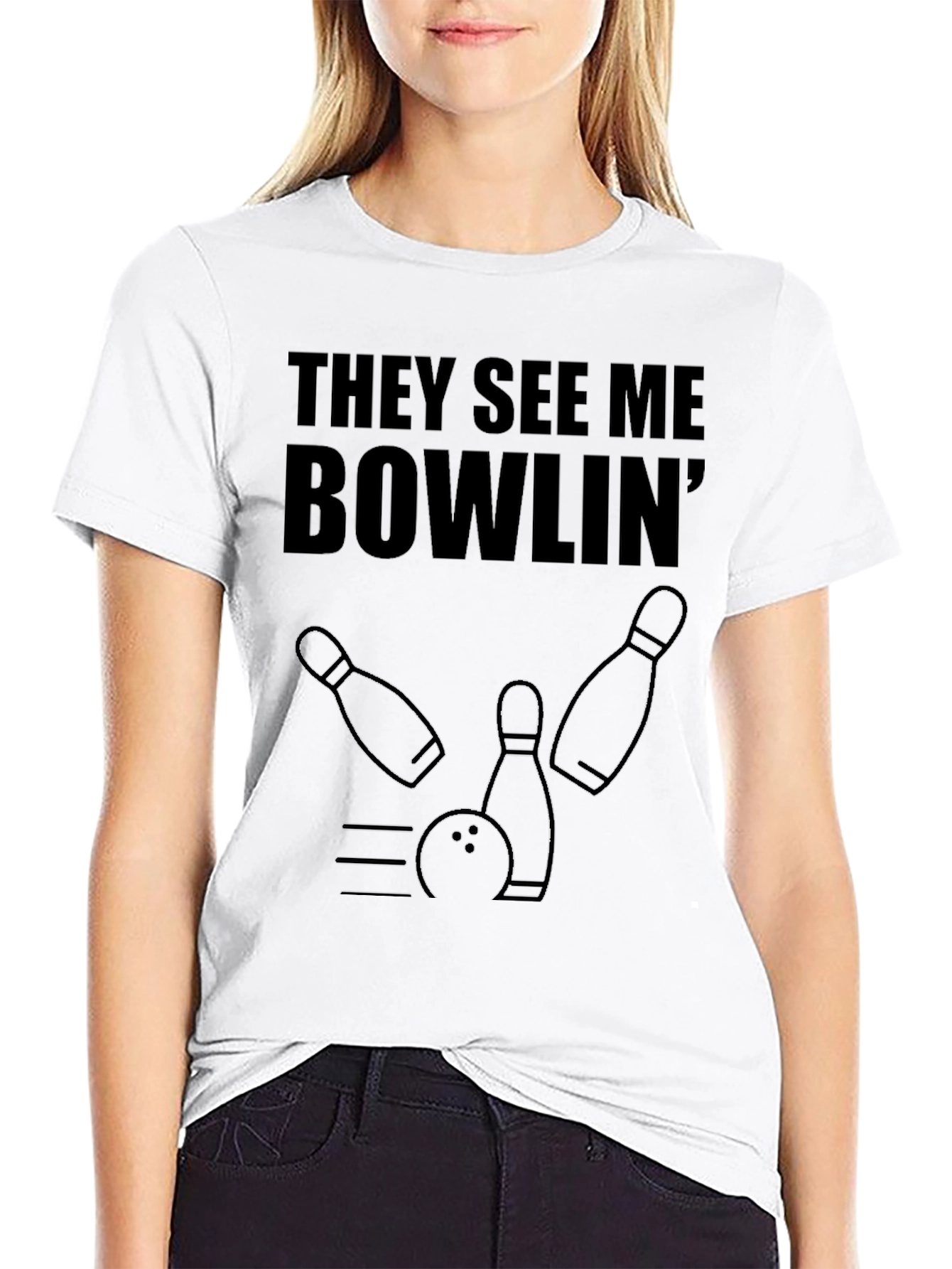They See Me Bowlin Graphic Tee