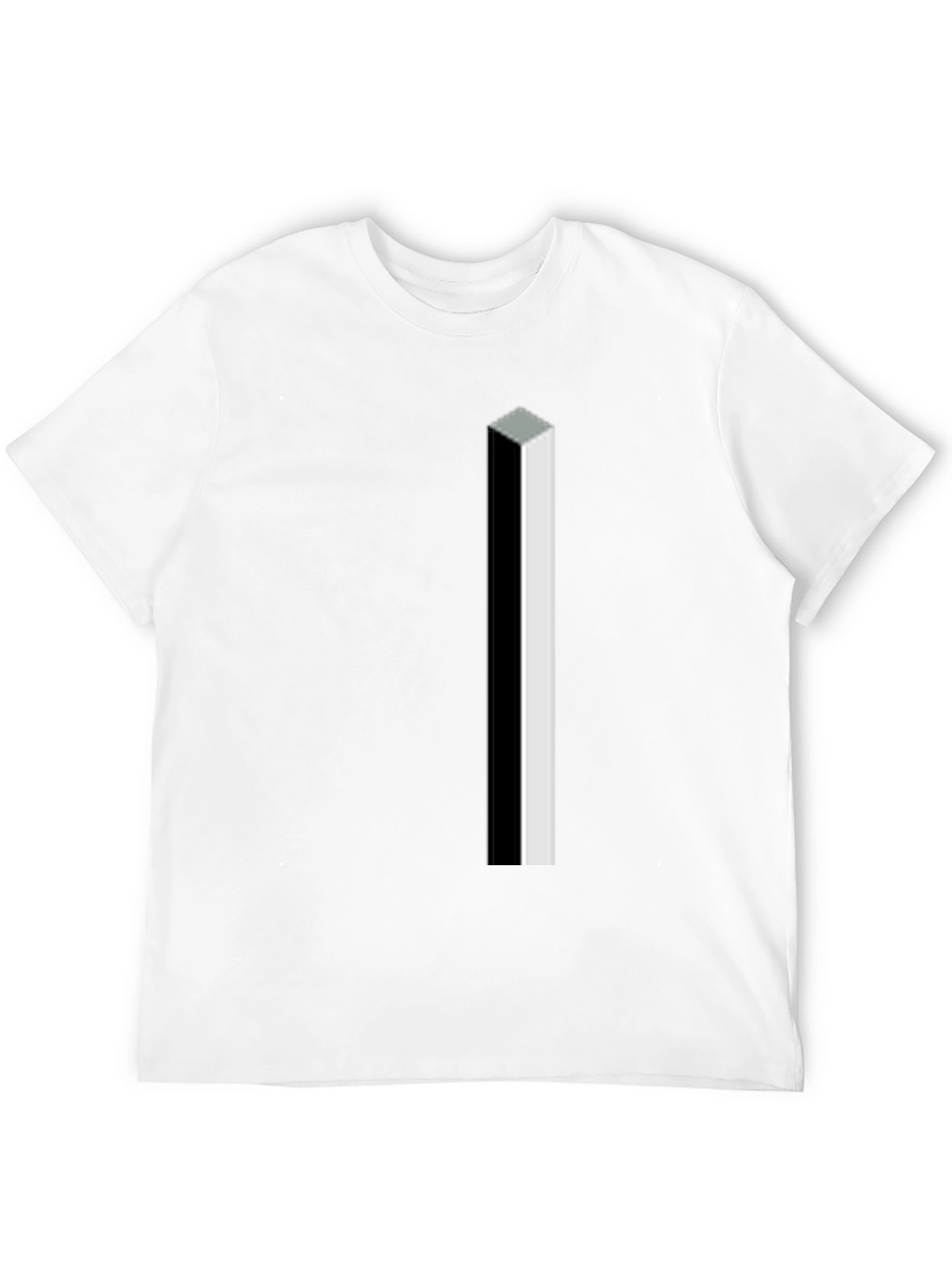 Geometric Illusion Tee - Modern Style