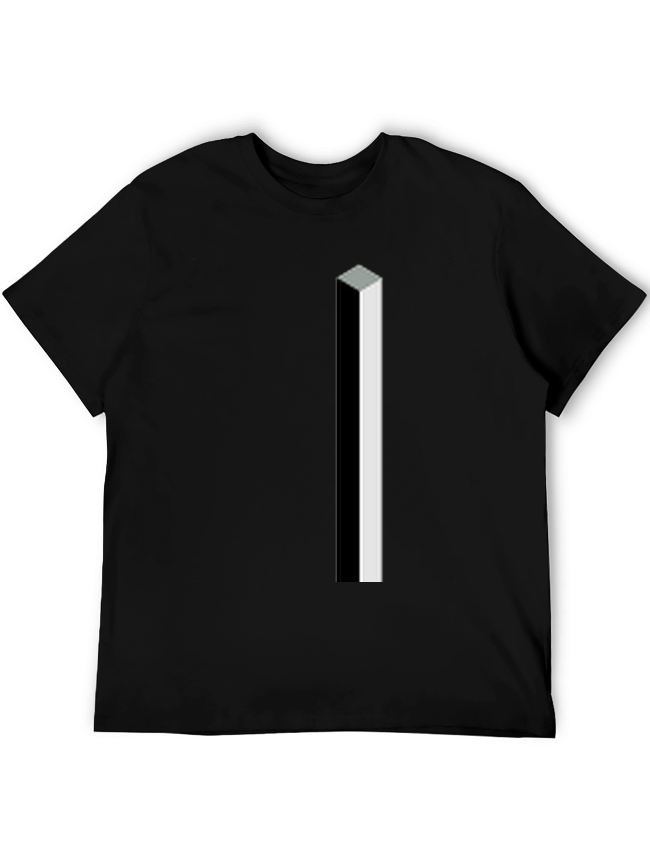 Geometric Illusion Tee - Modern Style