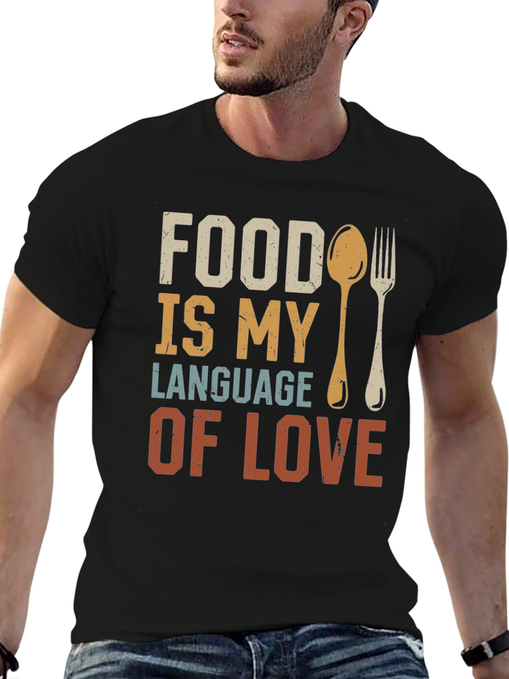 Food is My Love Language Graphic Tee