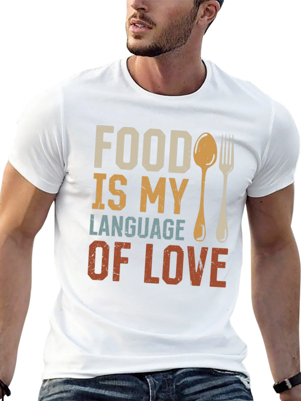 Food is My Love Language Graphic Tee