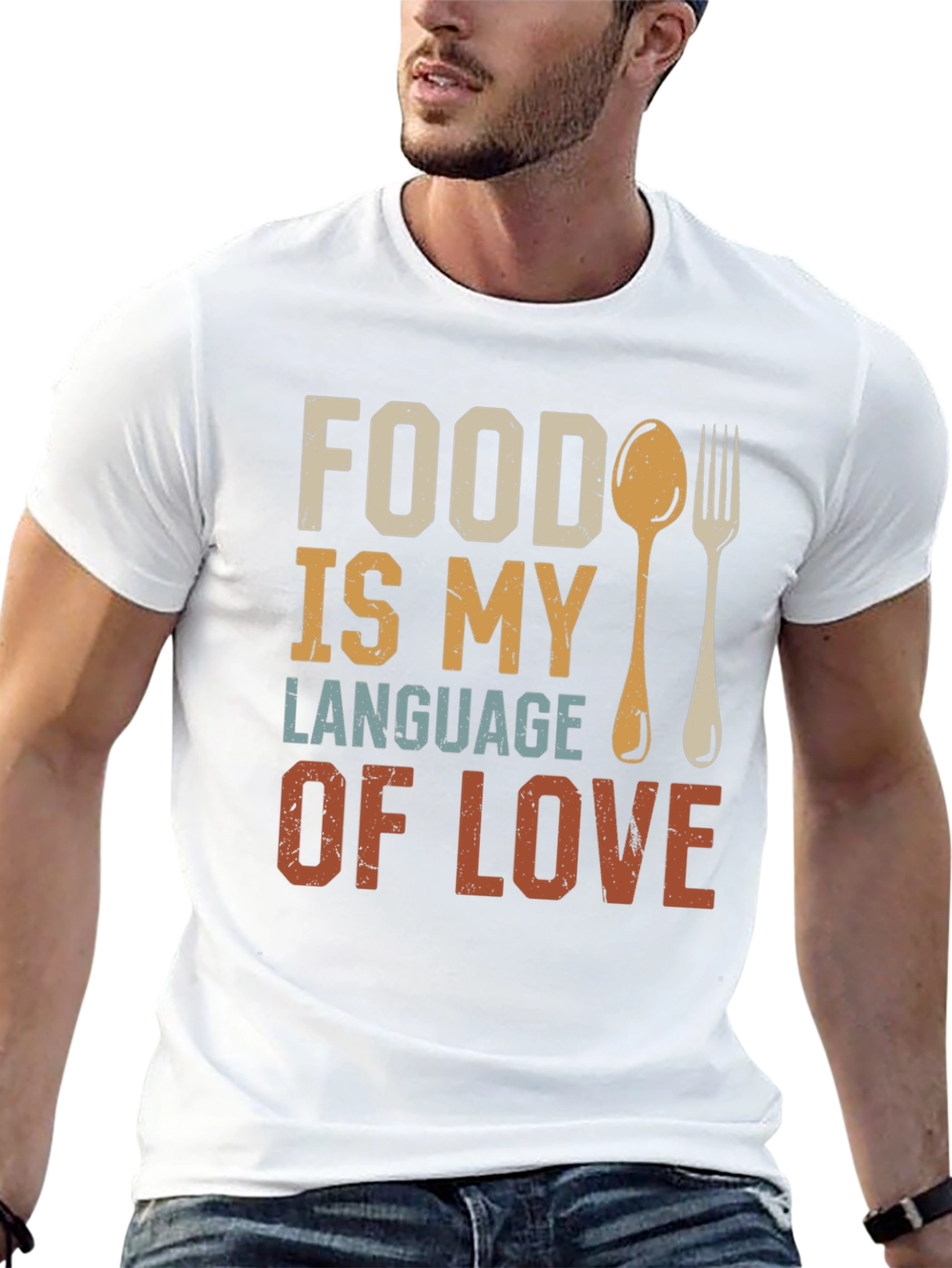 Food is My Love Language Graphic Tee