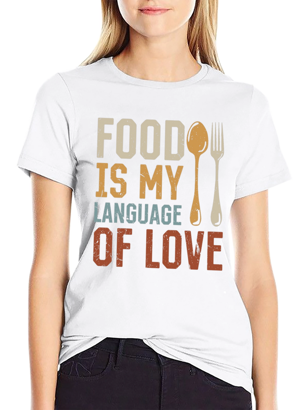 Food is My Love Language Graphic Tee