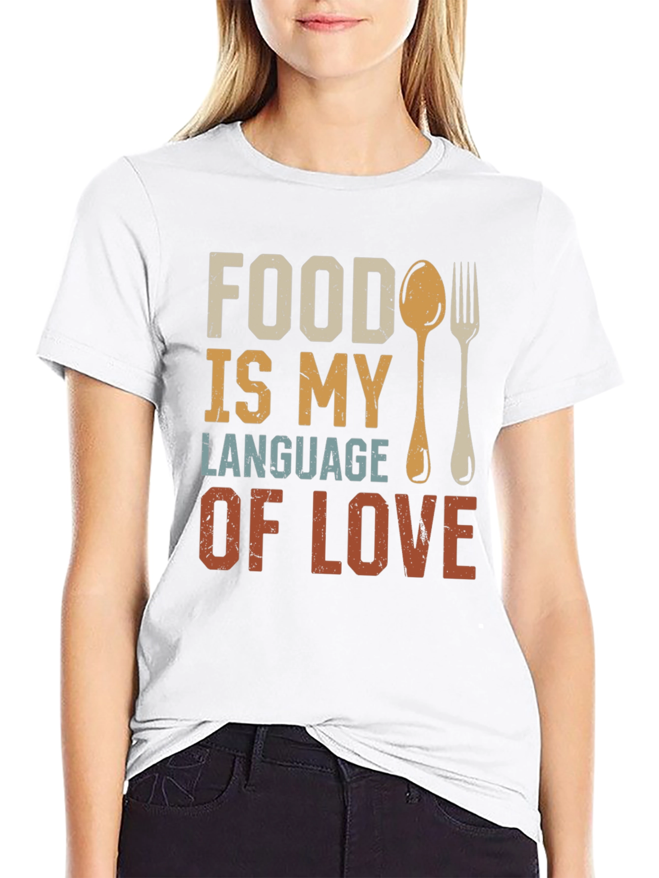Food is My Love Language Graphic Tee