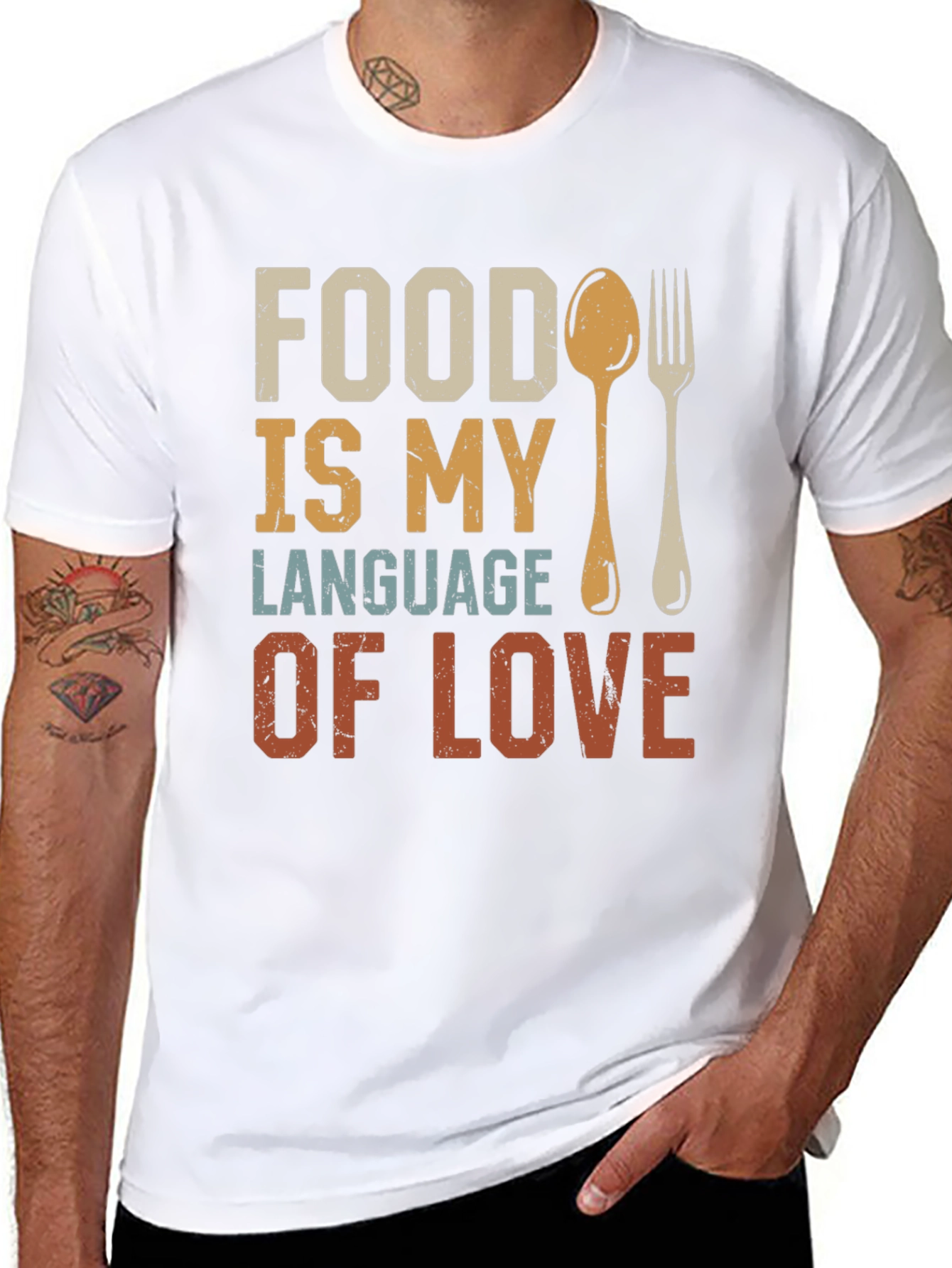 Food is My Love Language Graphic Tee