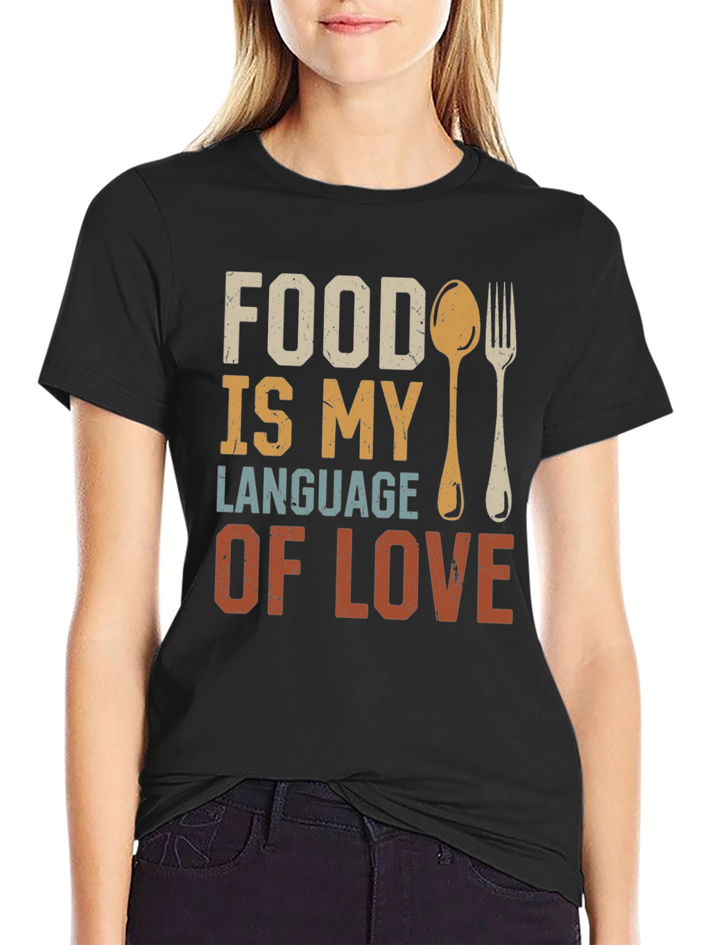 Food is My Love Language Graphic Tee