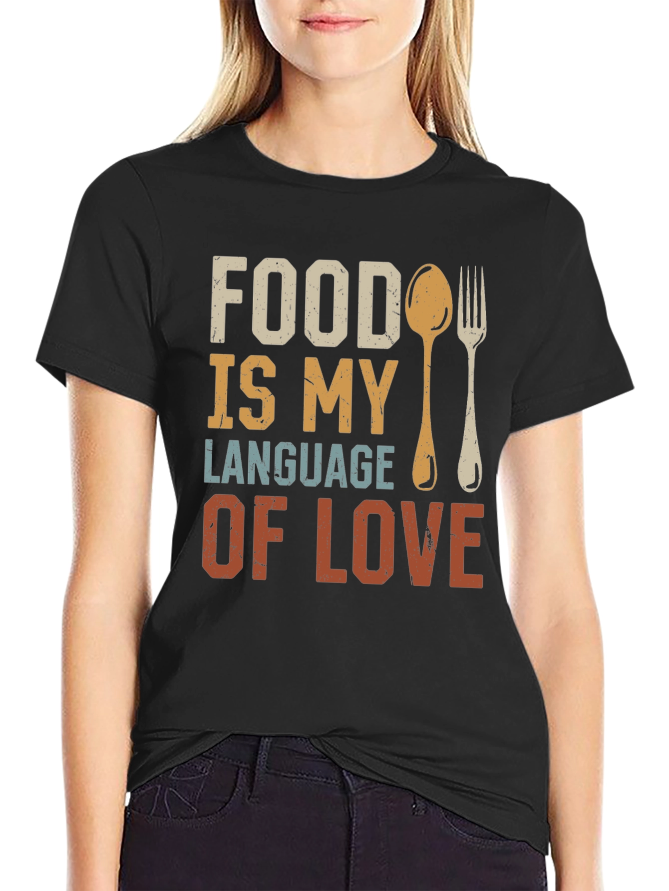 Food is My Love Language Graphic Tee