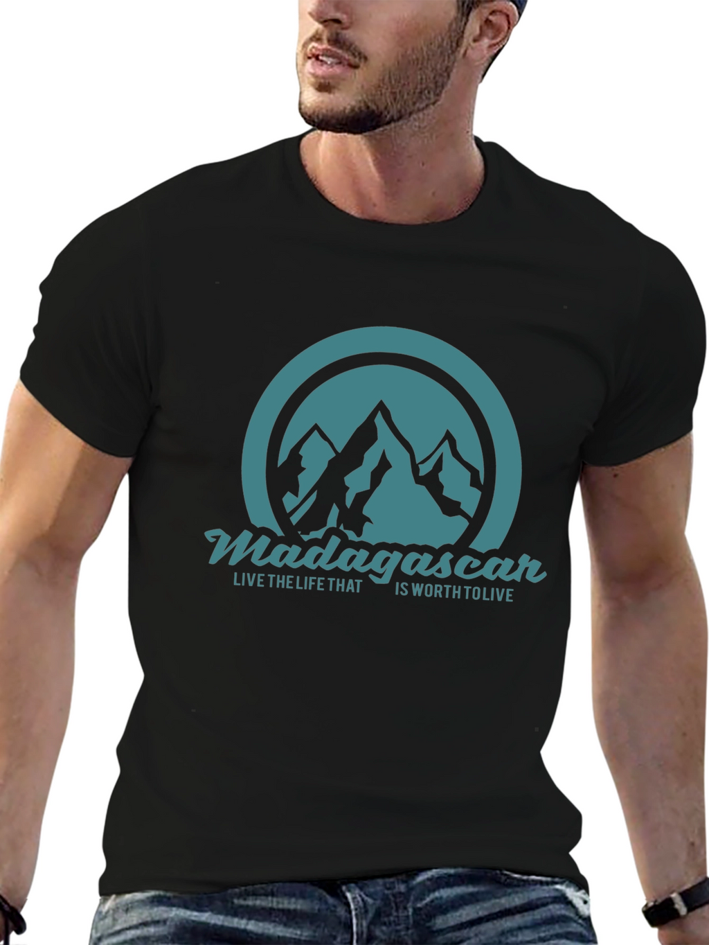 Madagascar Mountain T-Shirt - Live the Life