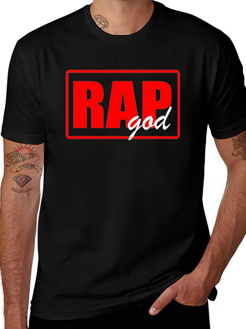 Rap God Black T-Shirt