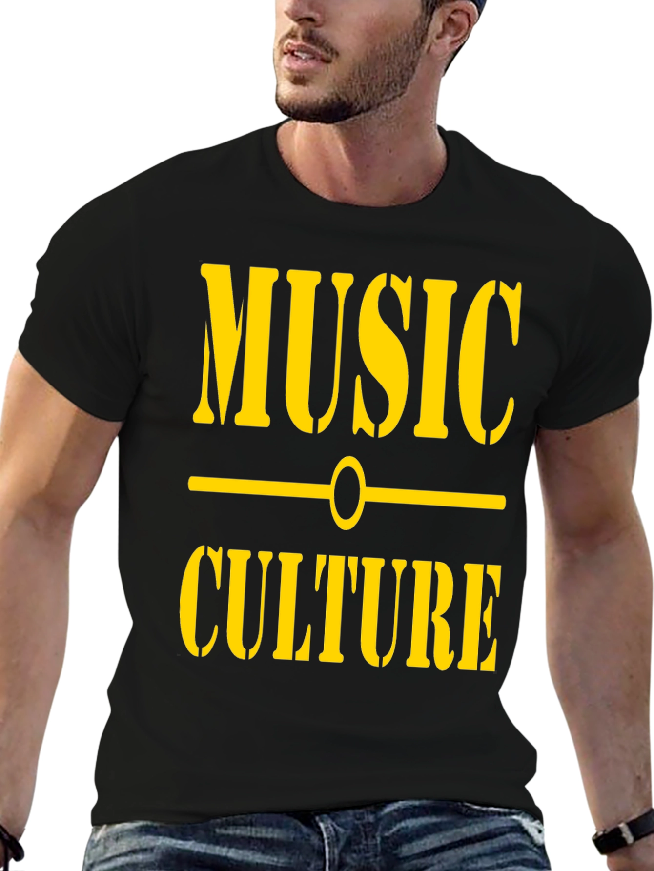Music Culture Graphic Print T-Shirt