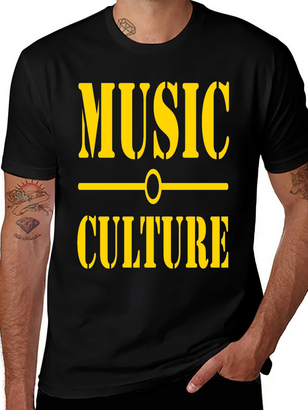 Music Culture Graphic Print T-Shirt