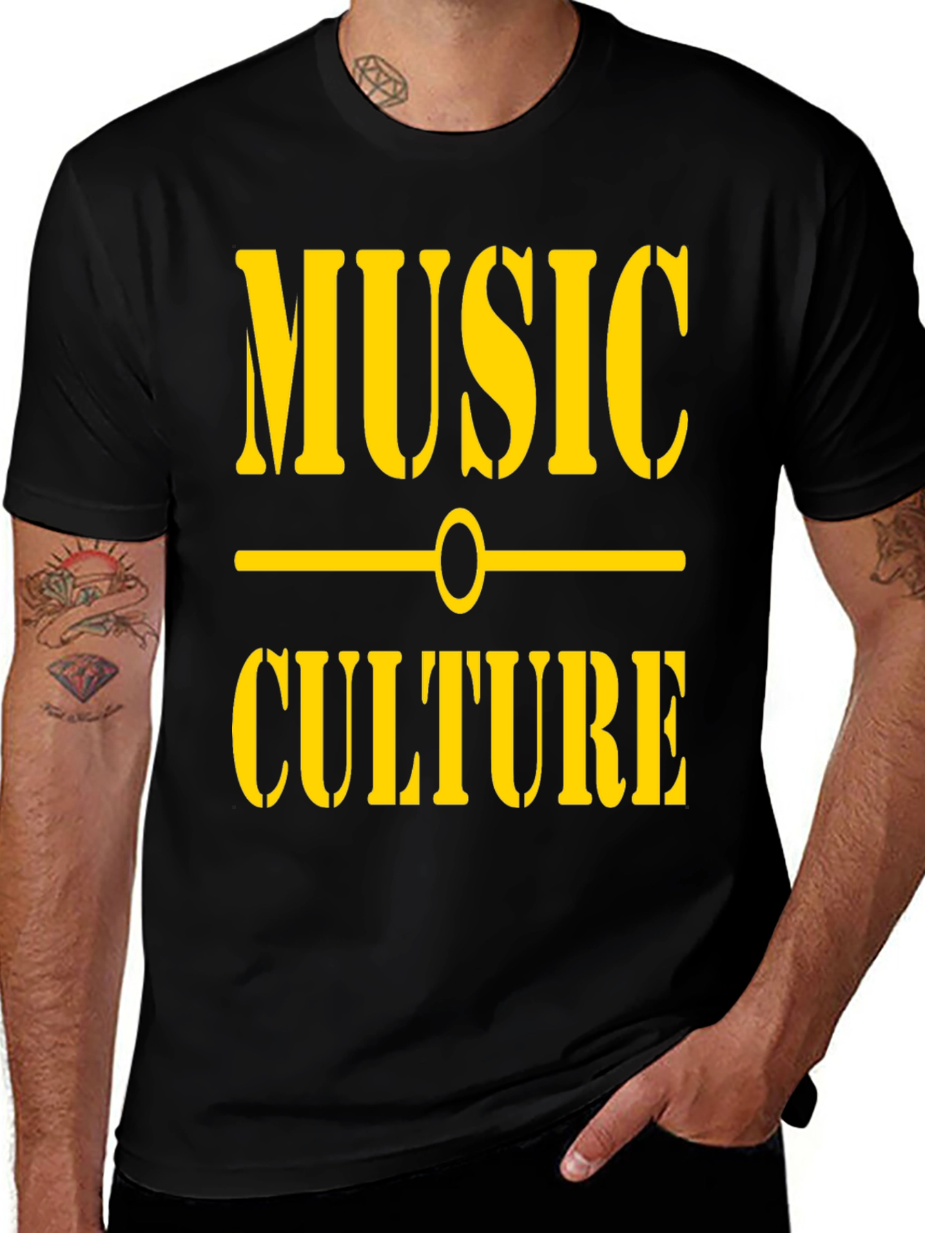 Music Culture Graphic Print T-Shirt