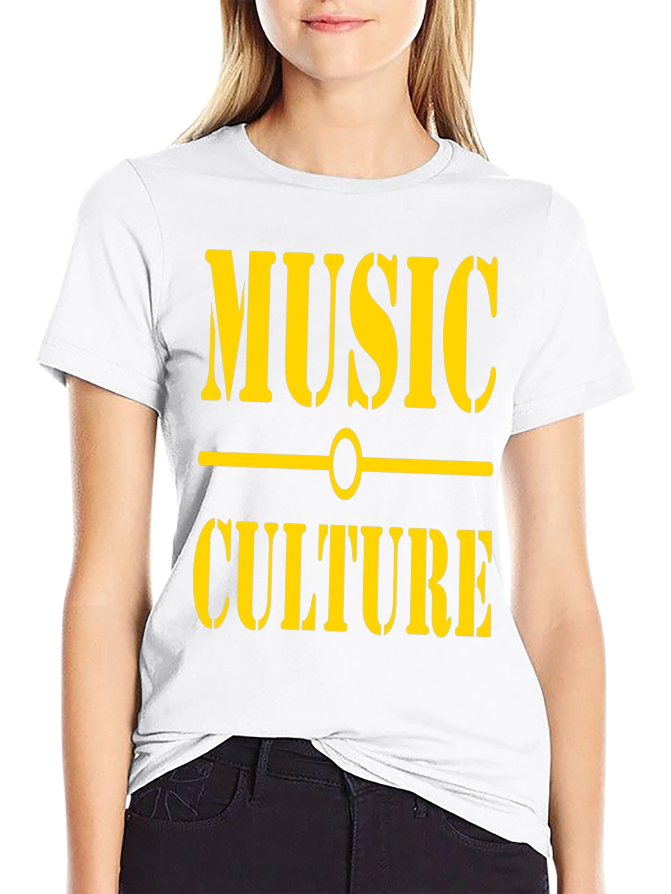 Music Culture Graphic Print T-Shirt