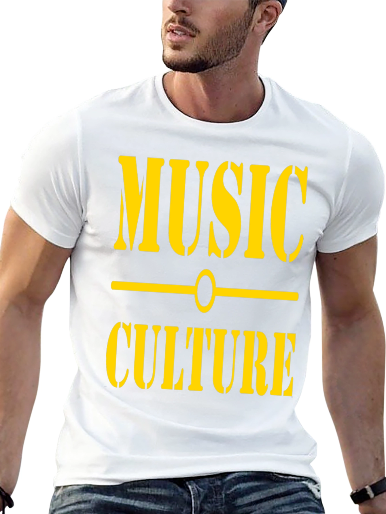 Music Culture Graphic Print T-Shirt