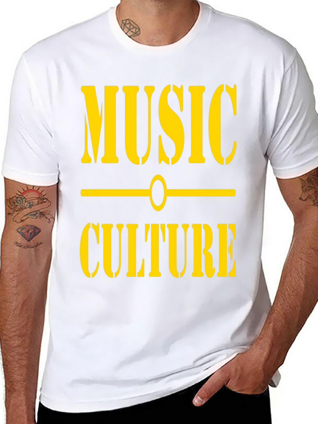 Music Culture Graphic Print T-Shirt