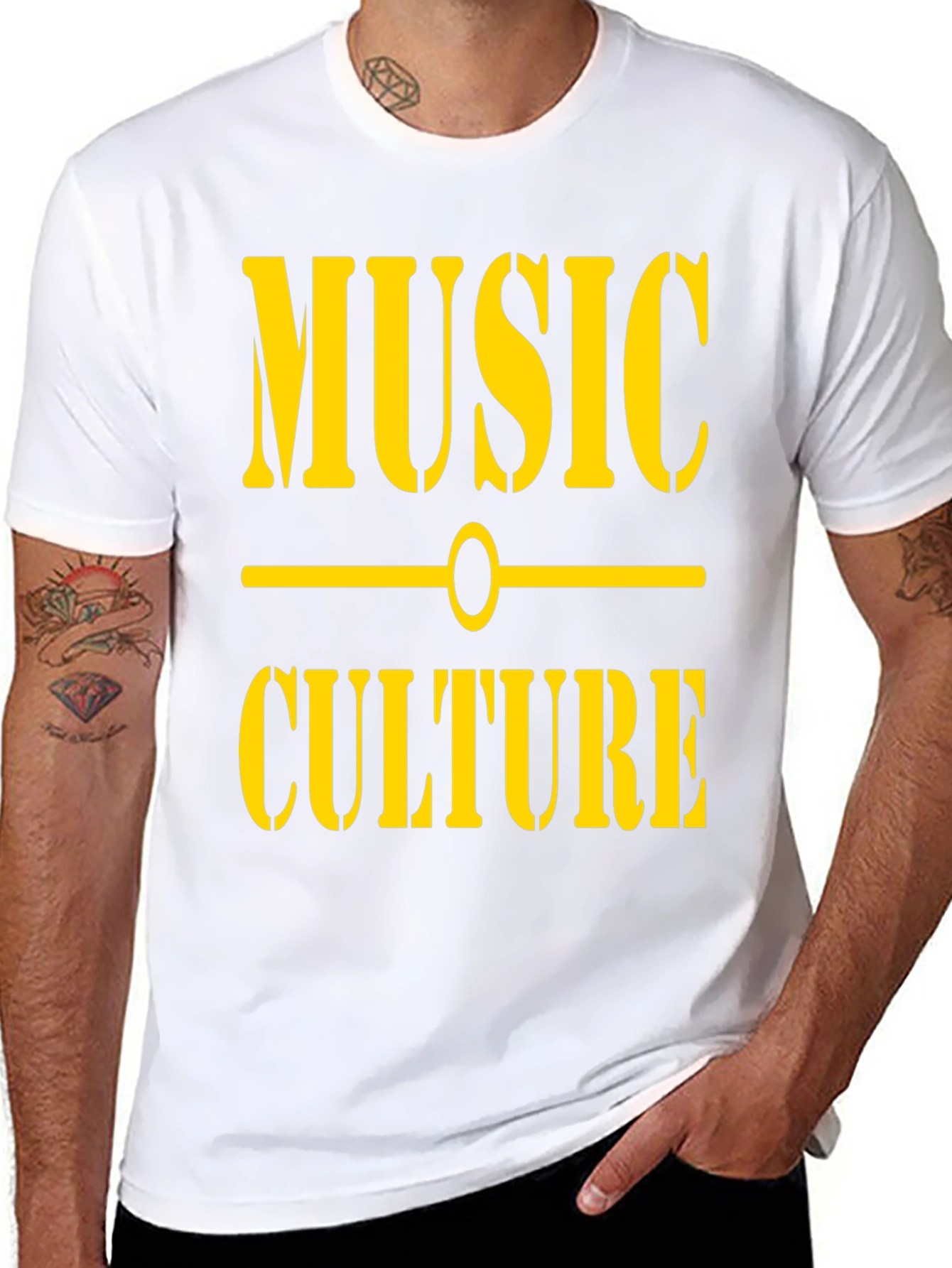 Music Culture Graphic Print T-Shirt
