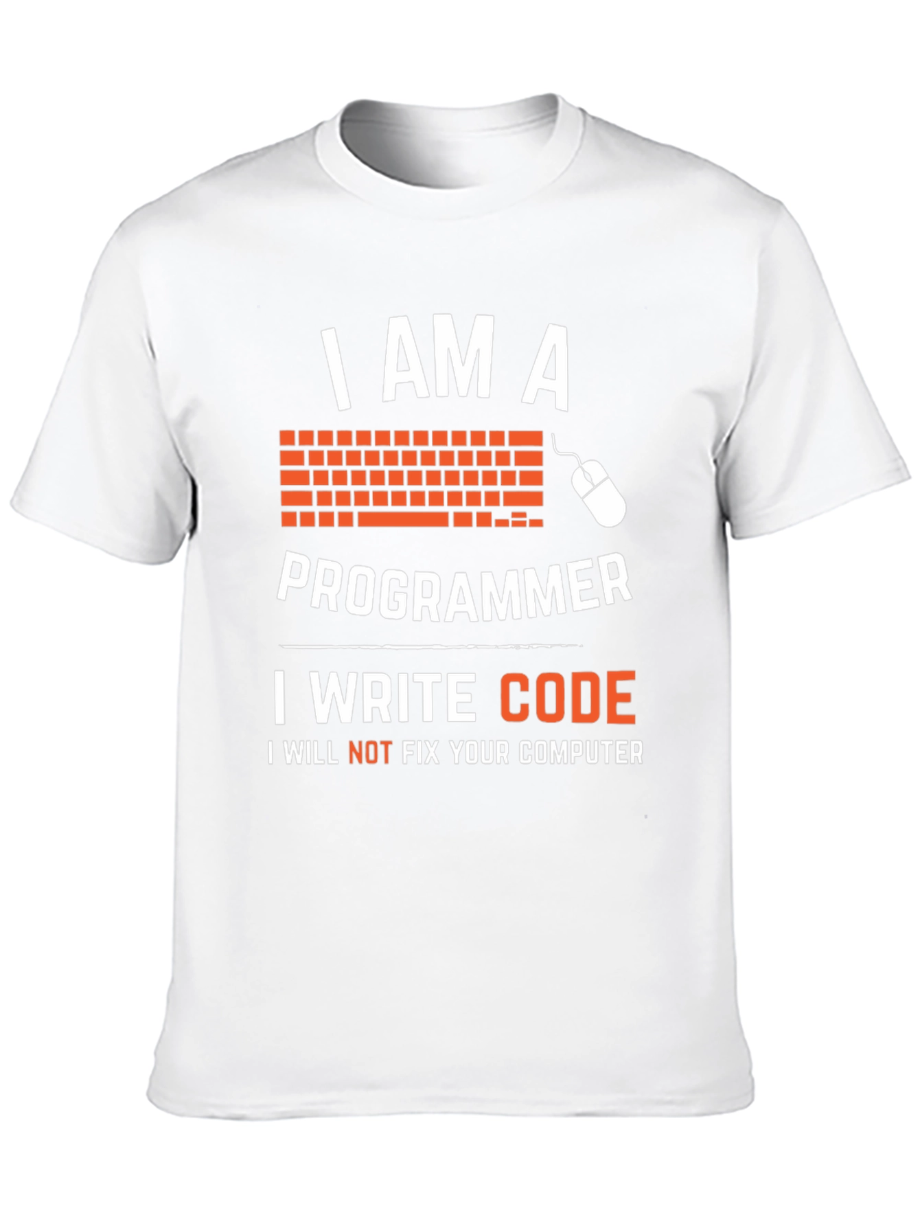 I Am A Programmer T-Shirt - Funny Coder Tee