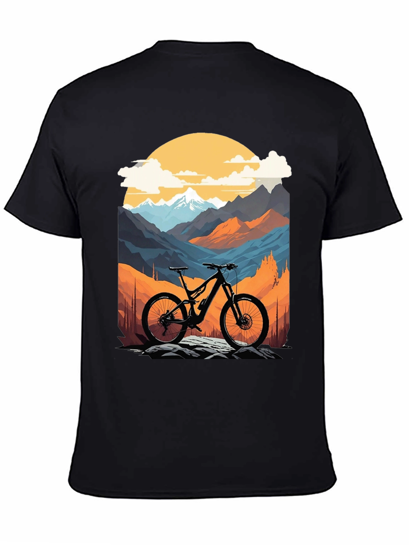 Mountain Bike Graphic T-Shirt