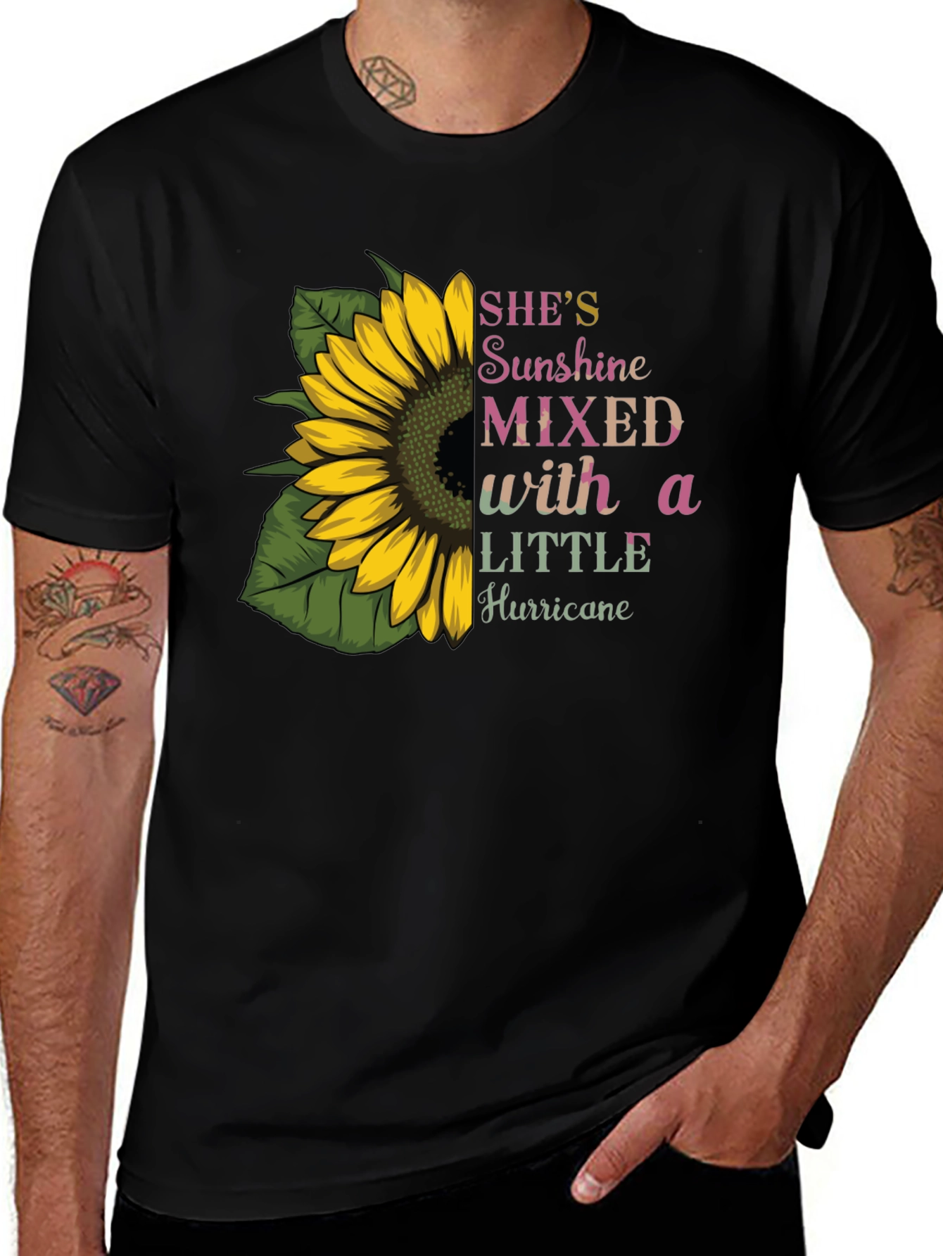 Sunflower Shes Sunshine Mixed with Hurricane T-Shirt