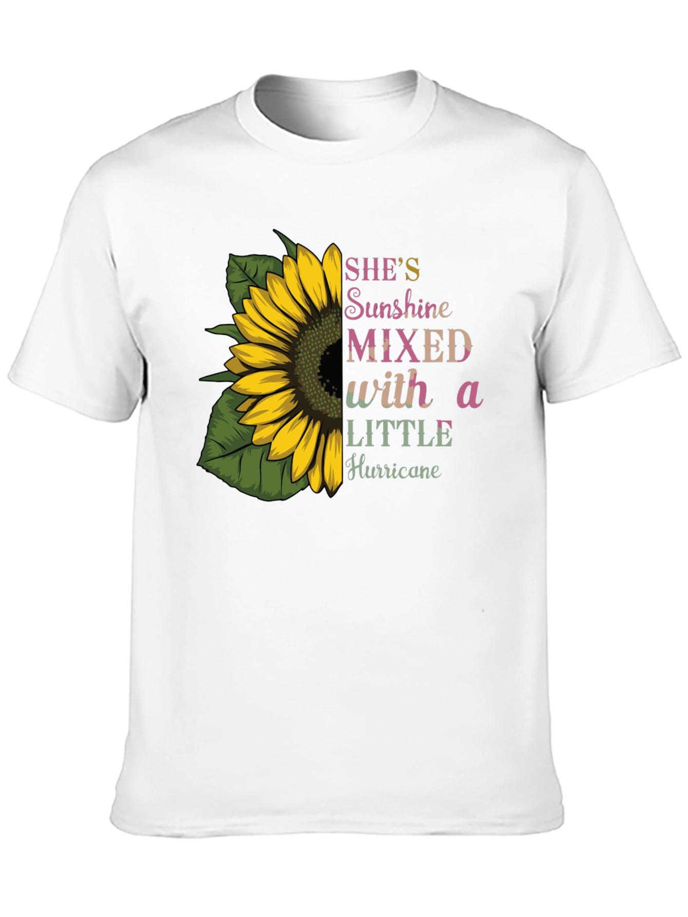 Sunflower Shes Sunshine Mixed with Hurricane T-Shirt