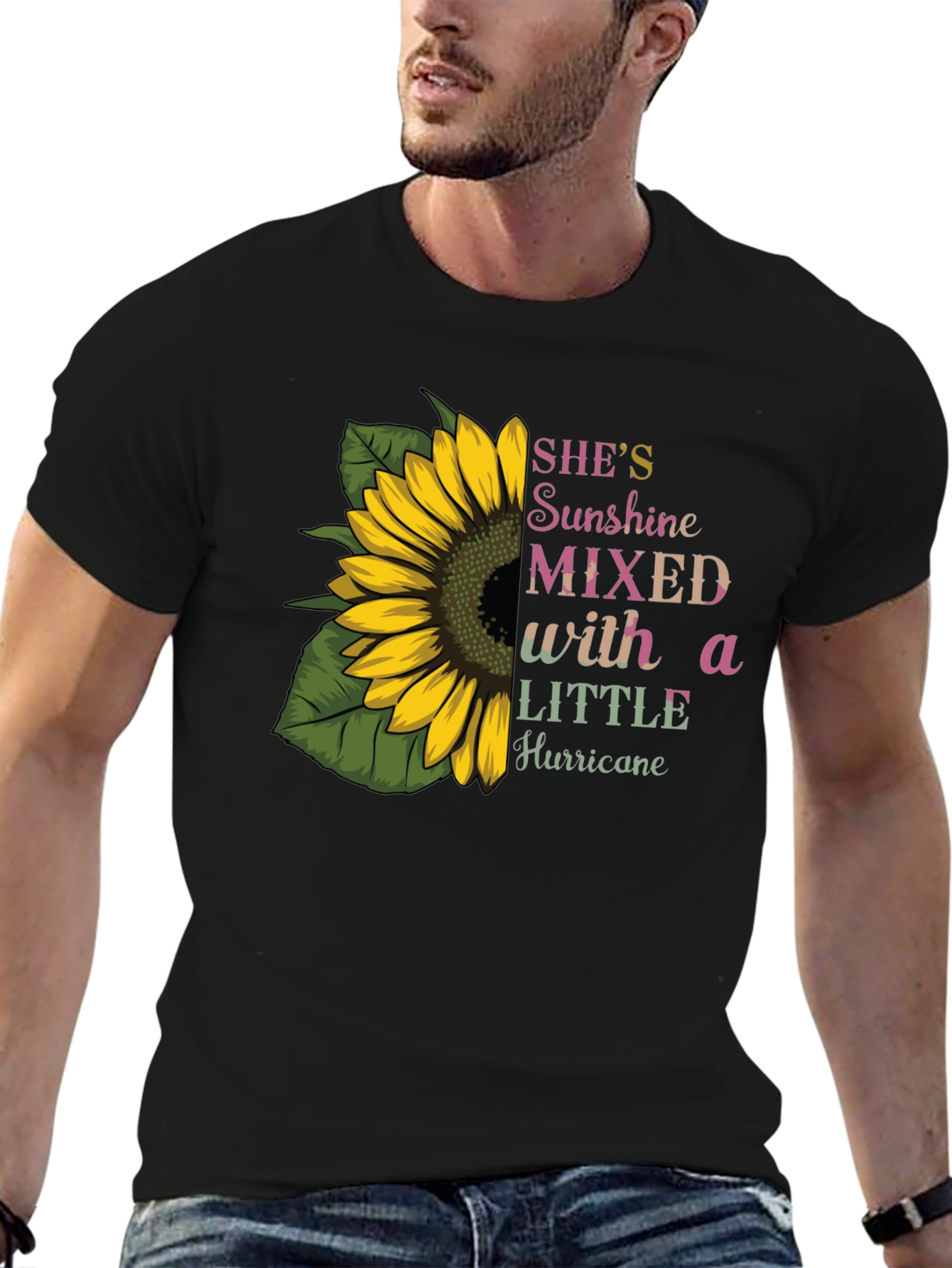 Sunflower Shes Sunshine Mixed with Hurricane T-Shirt