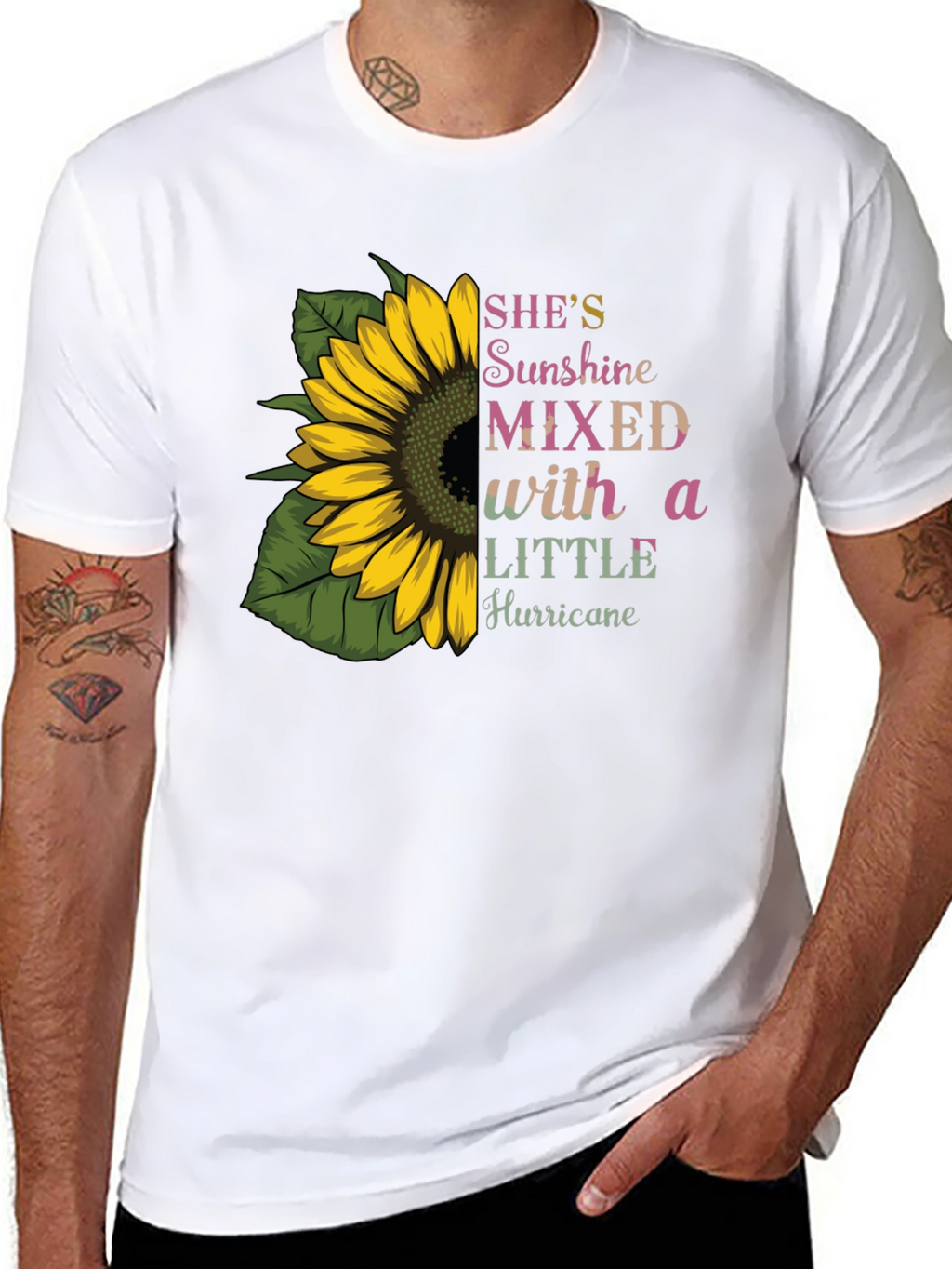 Sunflower Shes Sunshine Mixed with Hurricane T-Shirt