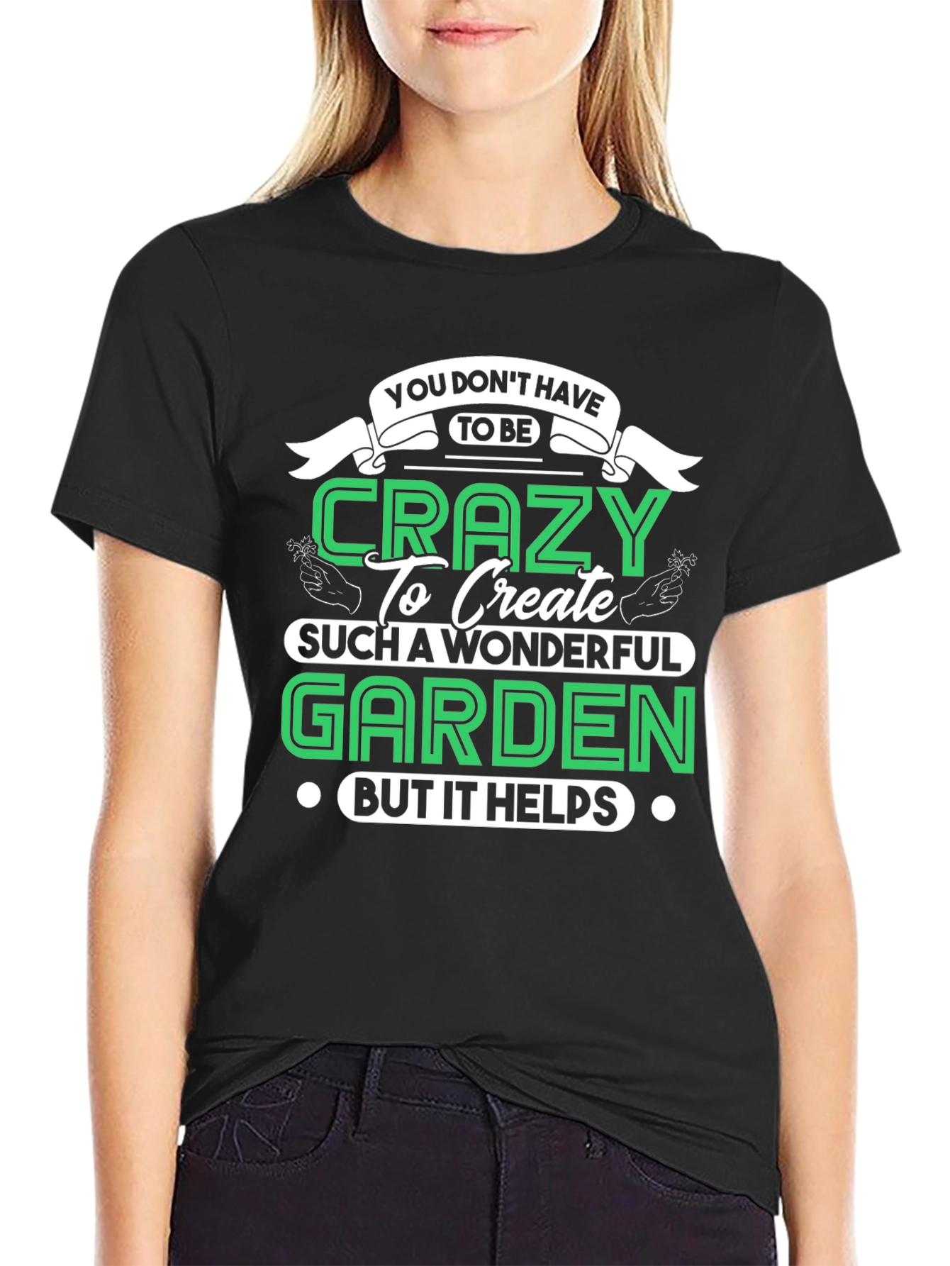 Crazy Gardener T-Shirt - Funny Garden Gift