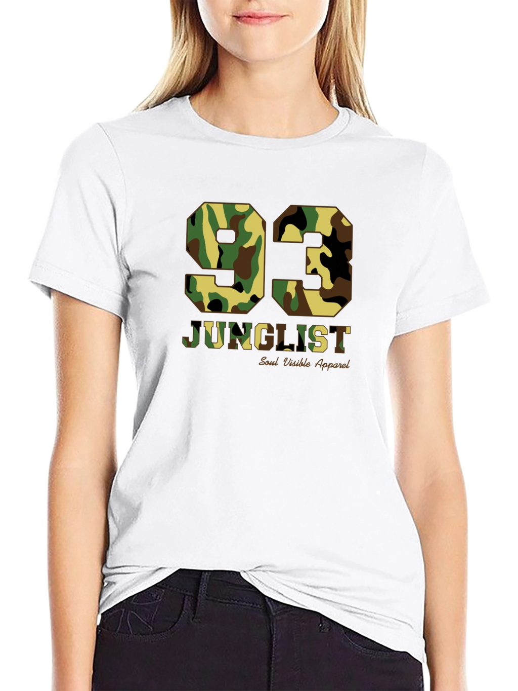 Camo 93 Junglist Black T-Shirt