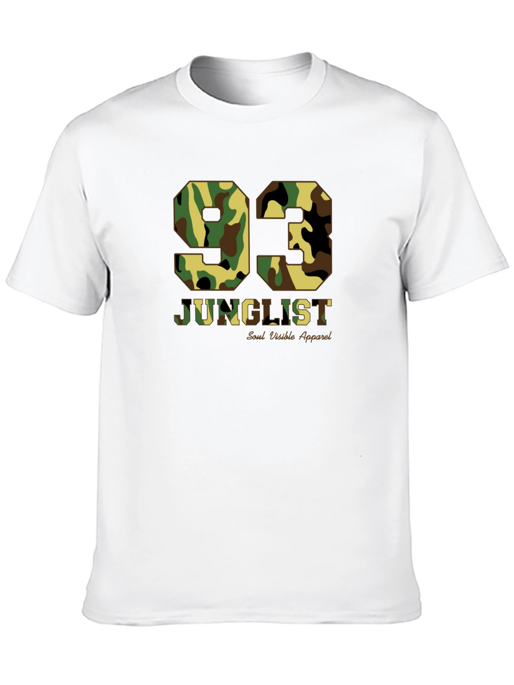 Camo 93 Junglist Black T-Shirt