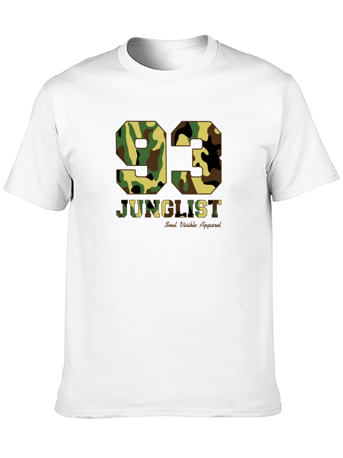 Camo 93 Junglist Black T-Shirt