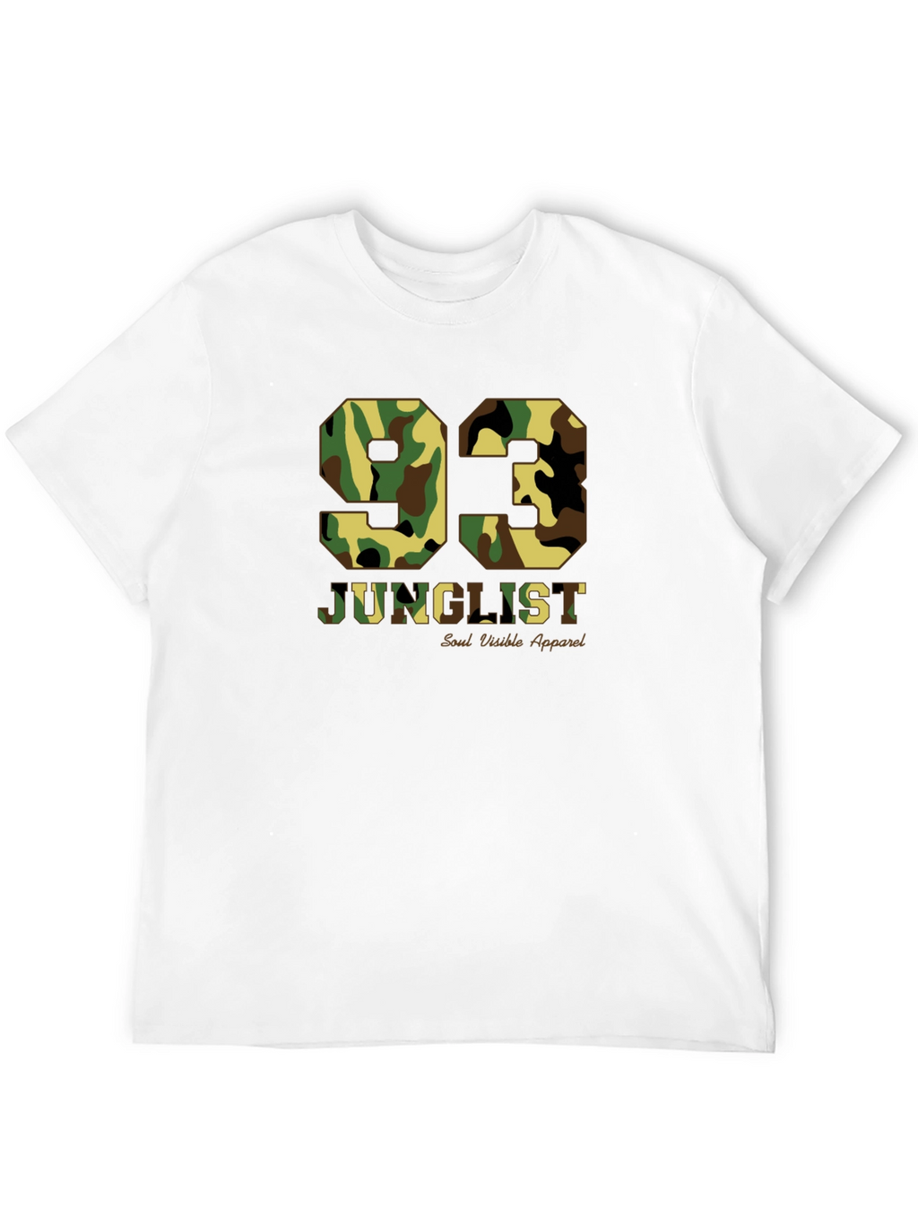Camo 93 Junglist Black T-Shirt