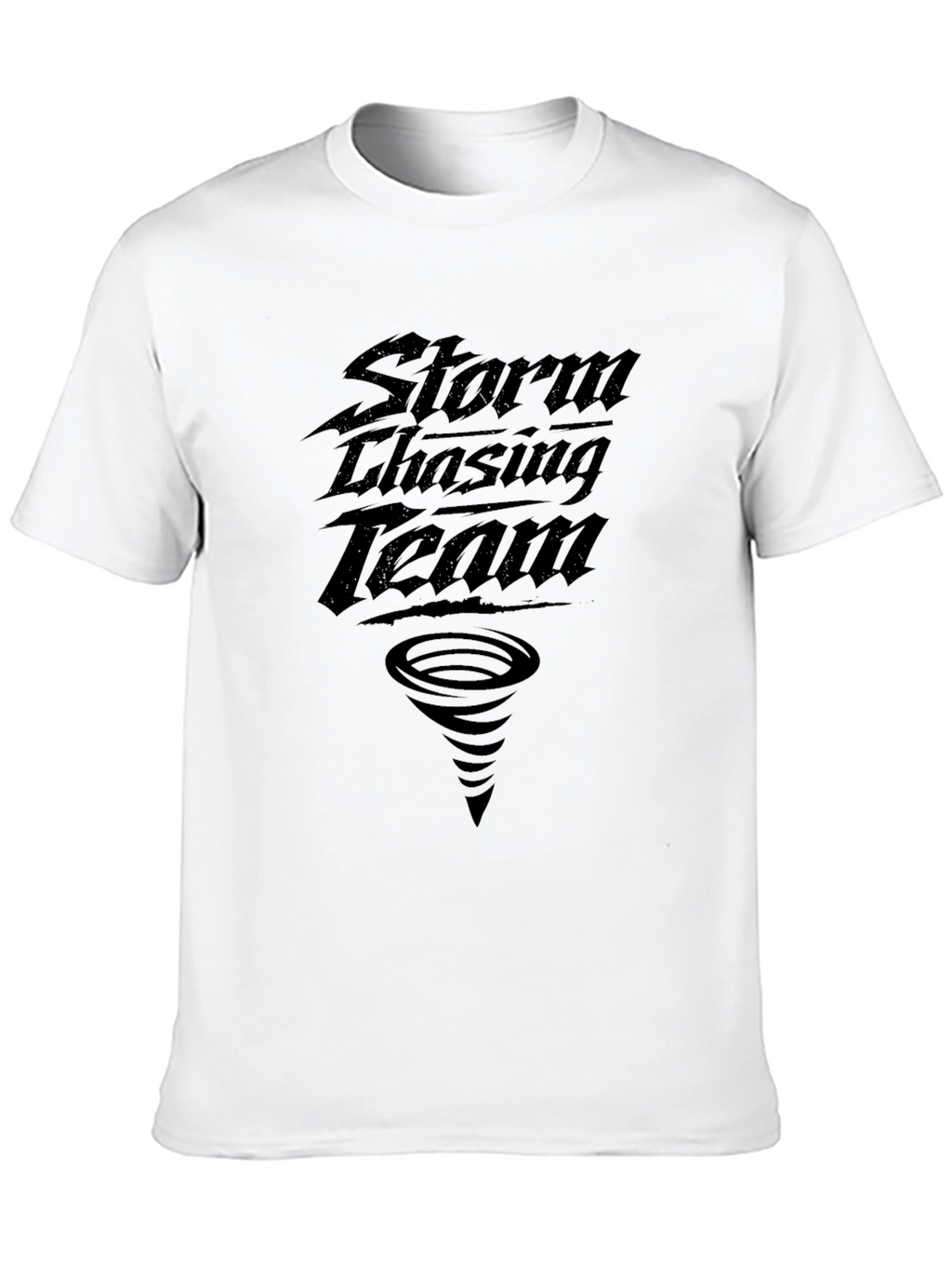 Storm Chasing Team Black Graphic Tee