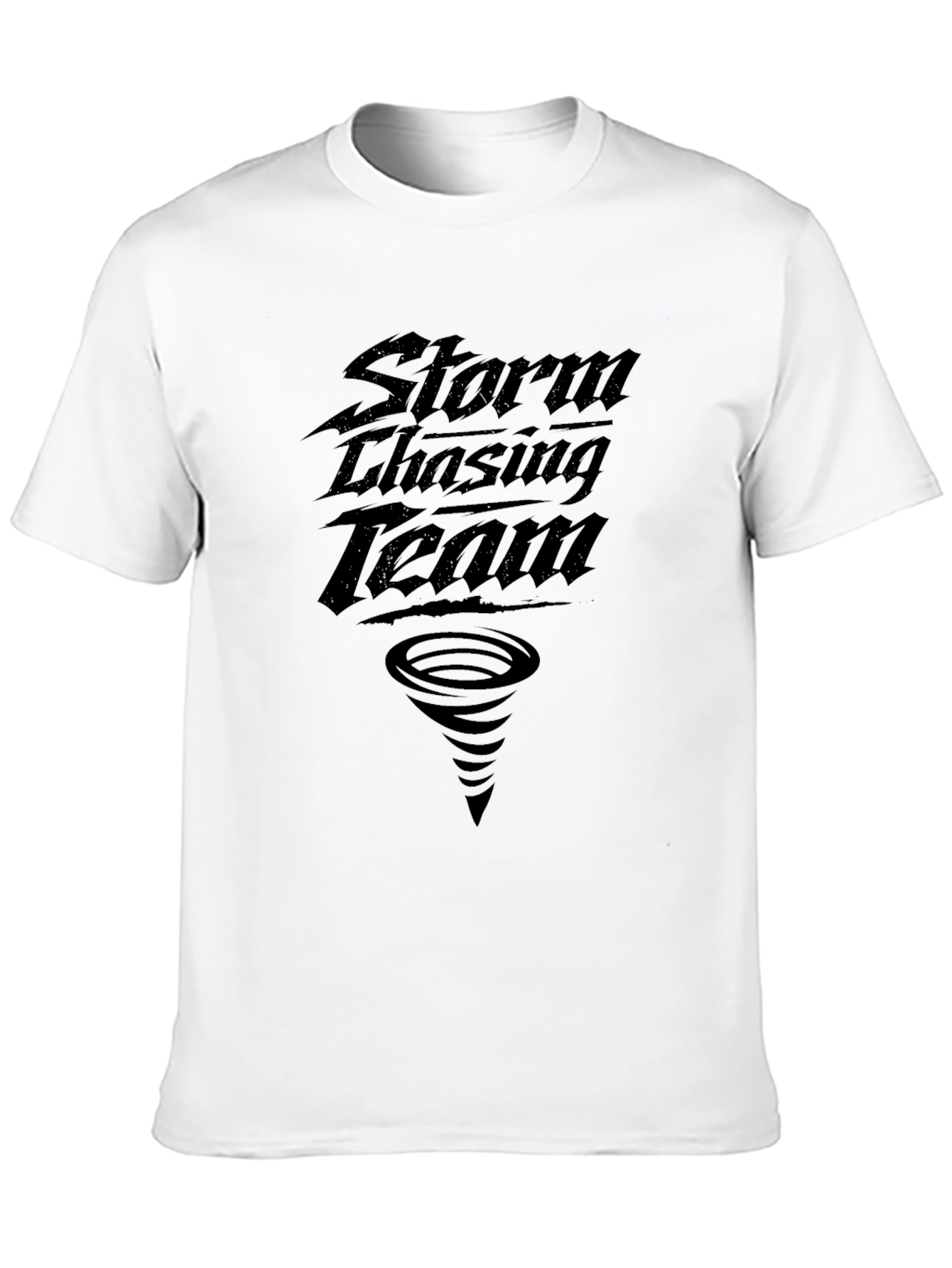 Storm Chasing Team Black Graphic Tee