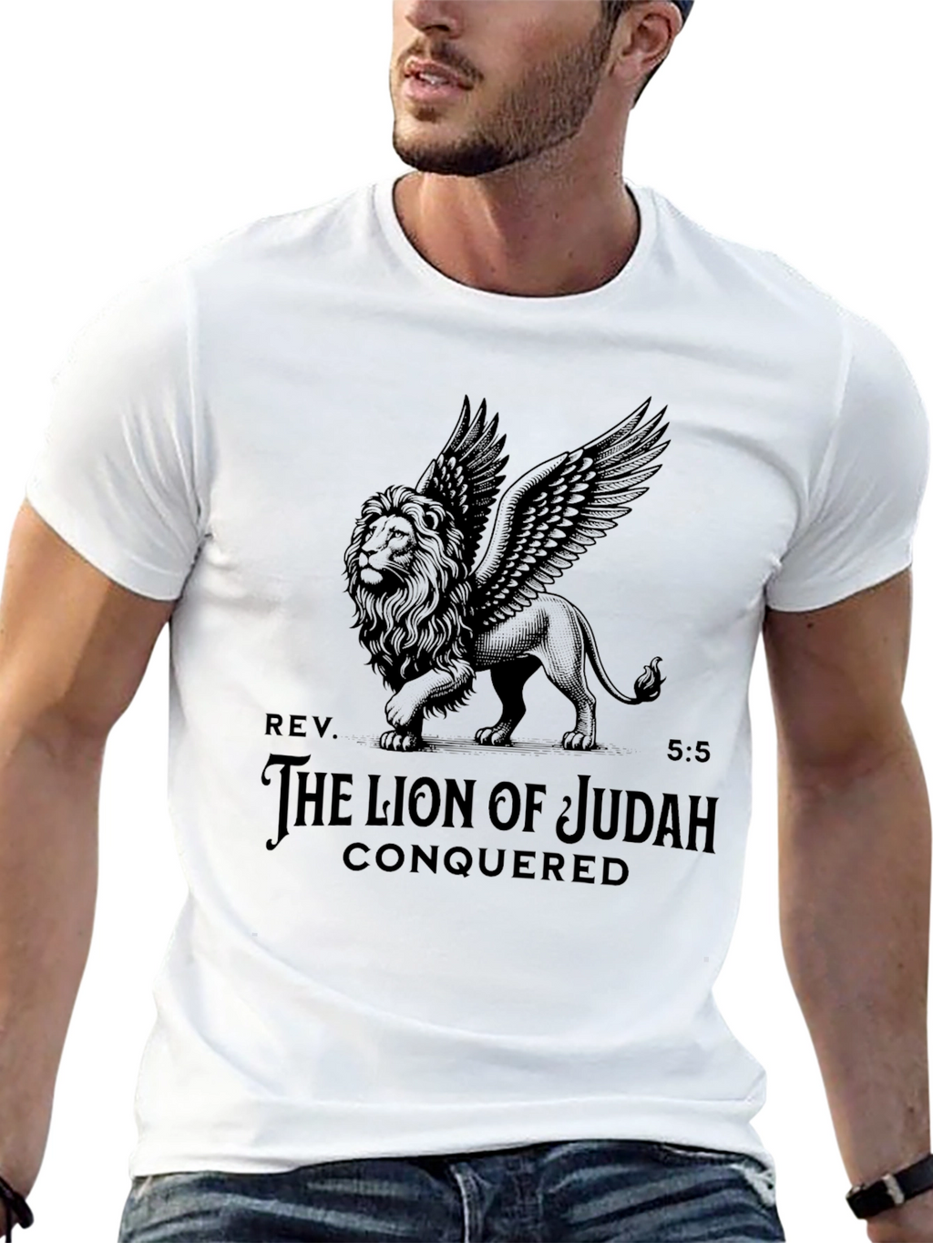 Lion of Judah Black T-Shirt
