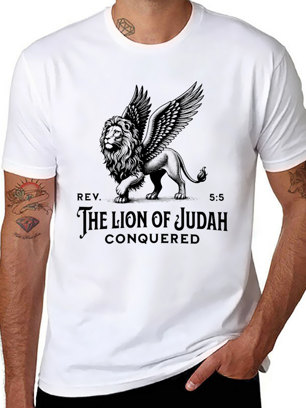 Lion of Judah Black T-Shirt
