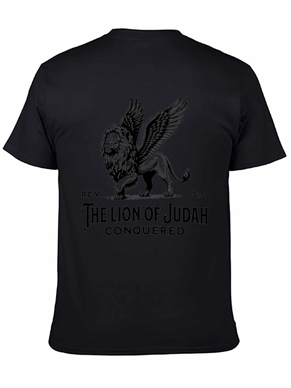 Lion of Judah Black T-Shirt
