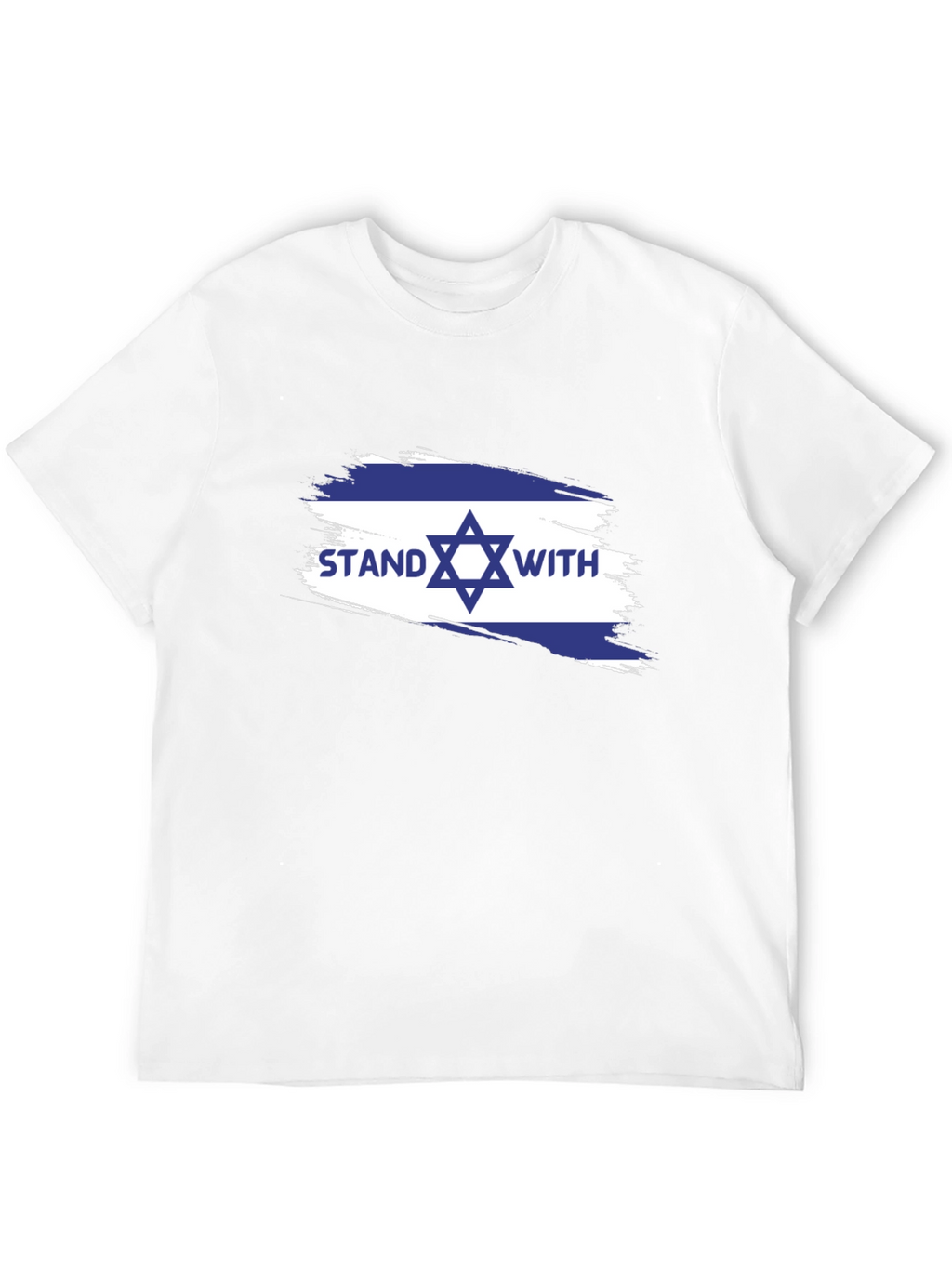 Stand With Israel T-Shirt - Mens Black Tee