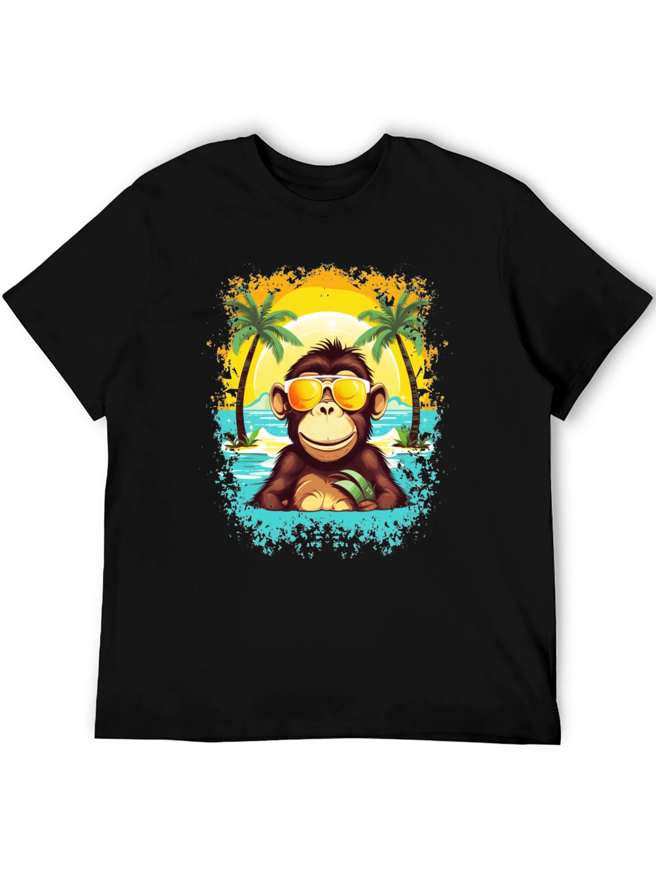 Cool Monkey Beach Vibes T-Shirt