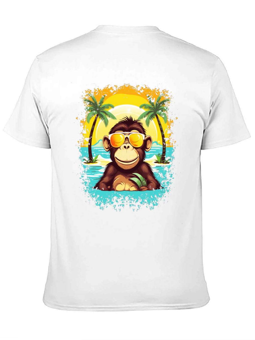 Cool Monkey Beach Vibes T-Shirt