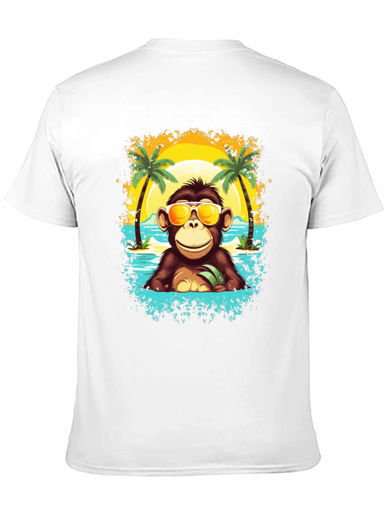 Cool Monkey Beach Vibes T-Shirt
