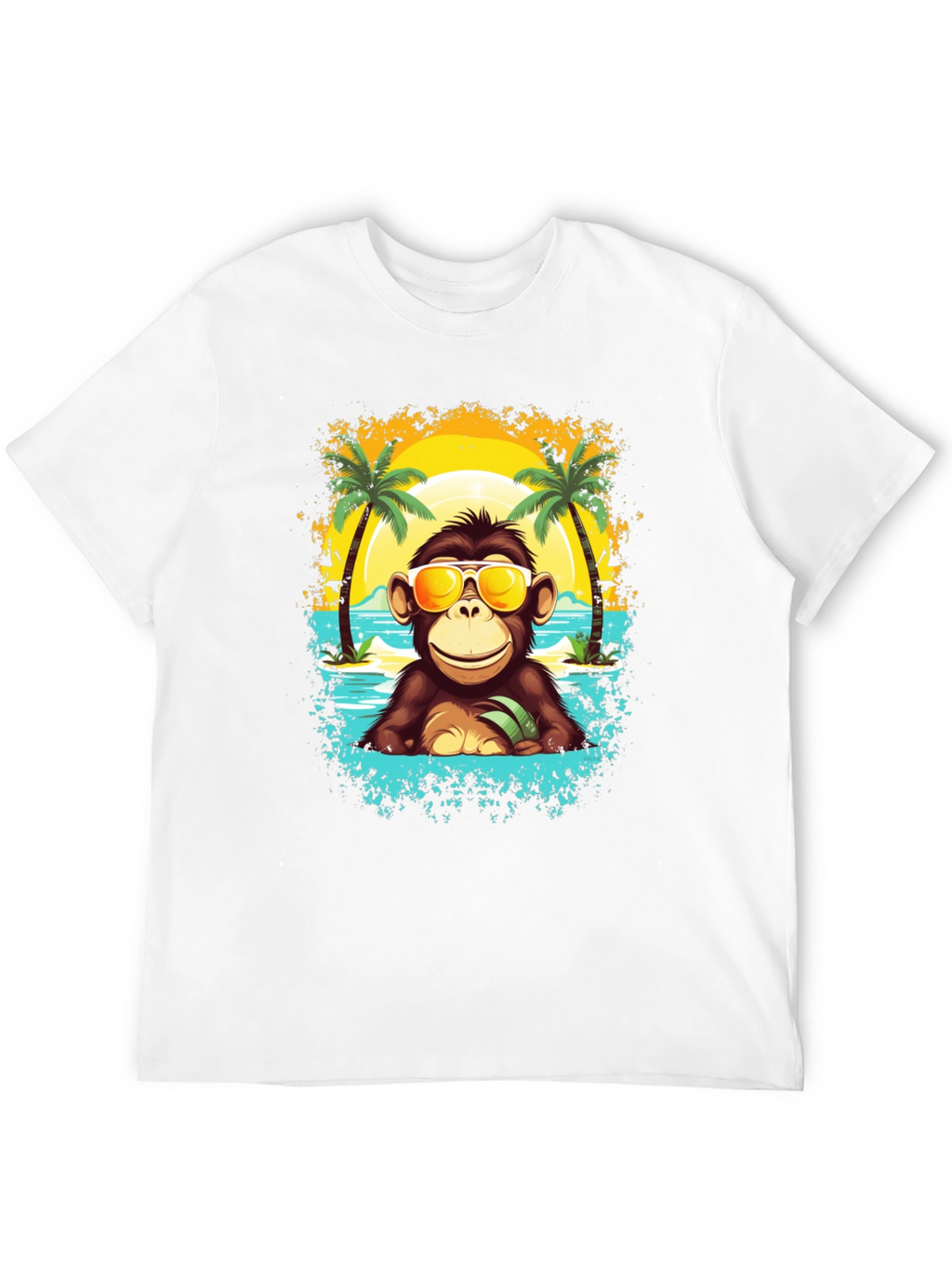 Cool Monkey Beach Vibes T-Shirt
