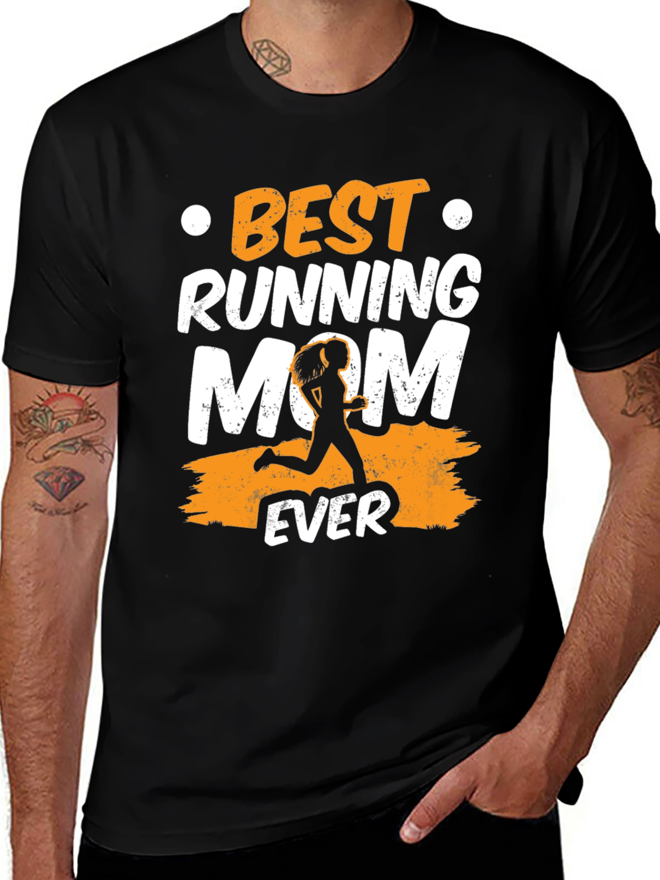 Best Running Mom Ever T-Shirt