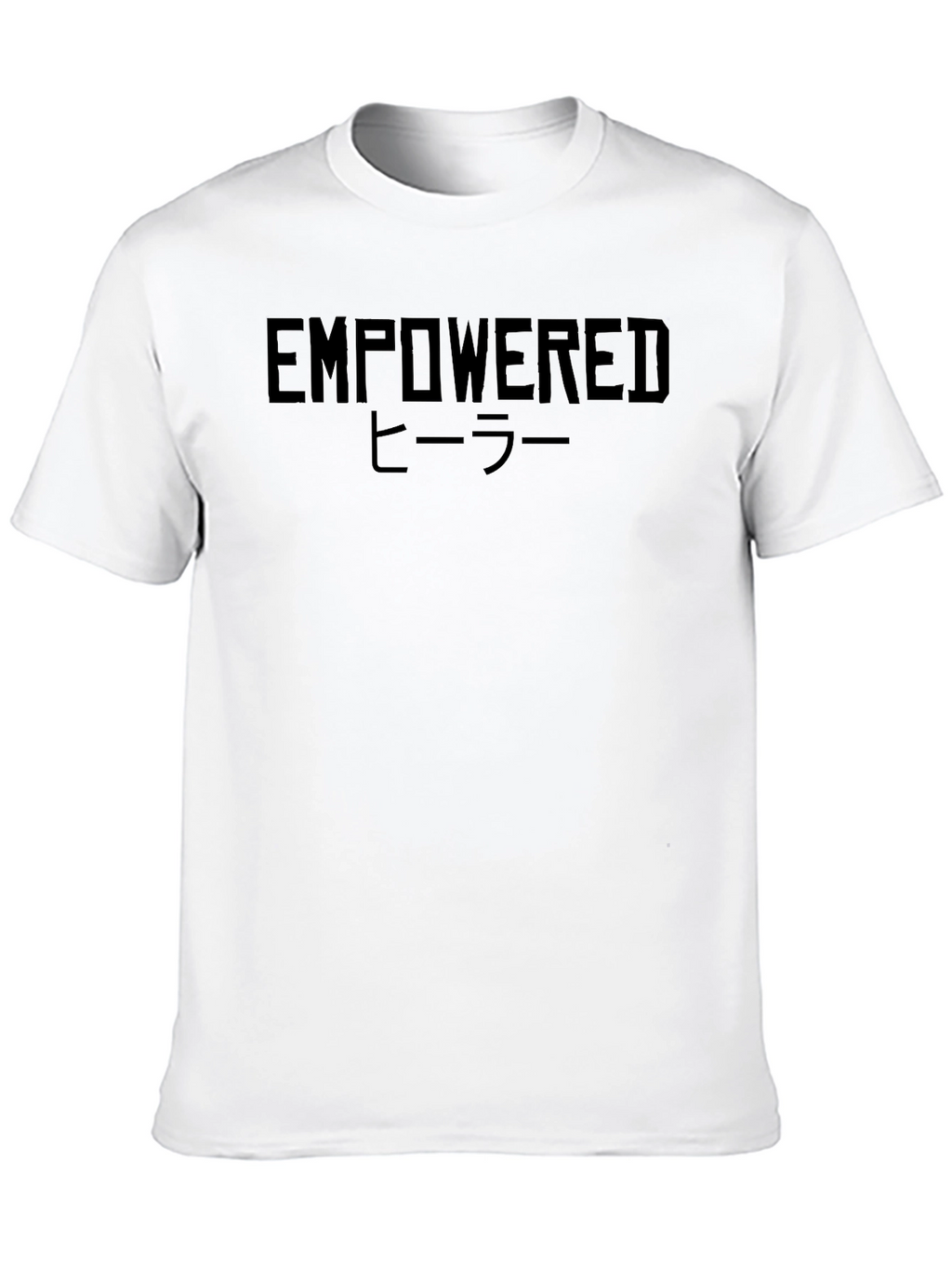 Empowered Healer Black Graphic T-Shirt