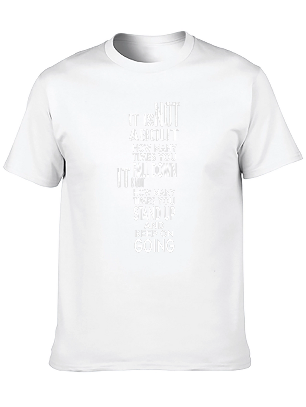 Motivational Graphic T-Shirt - Keep Going!