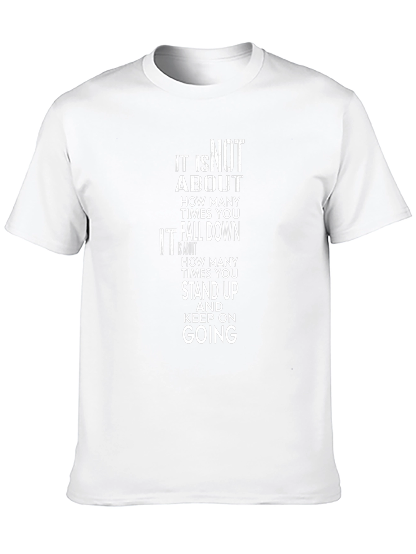 Motivational Graphic T-Shirt - Keep Going!