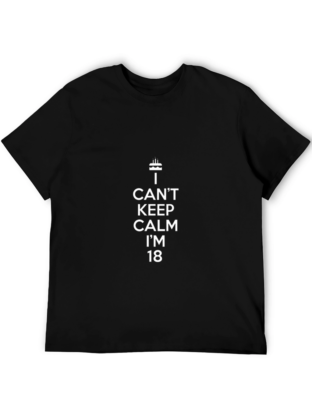 Funny 18th Birthday T-Shirt - Cant Keep Calm